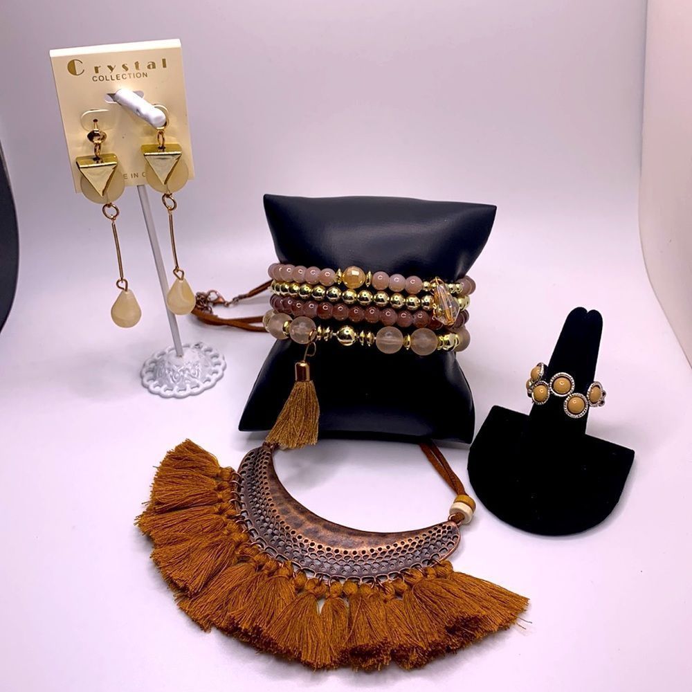 Tassel Necklace set 